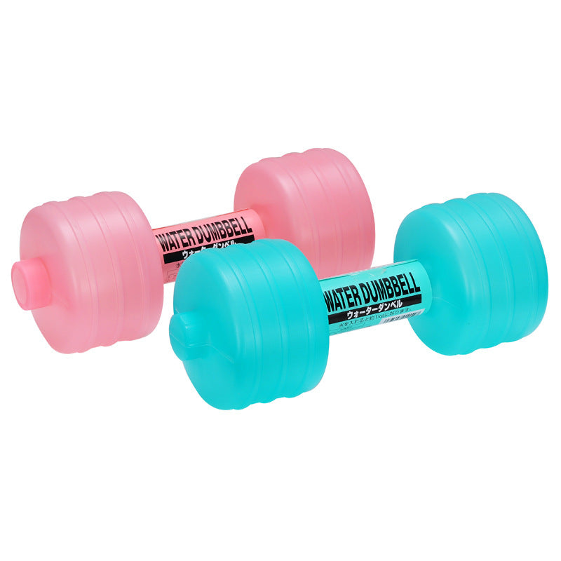 Water Dumbbells Plastic Bottle Fitness Equipment for Strength Training