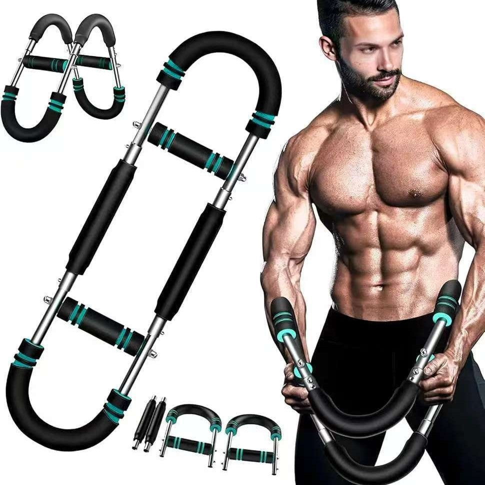 Multifunction Adjustable Arm Strength Device U-Shaped Chest Trainer