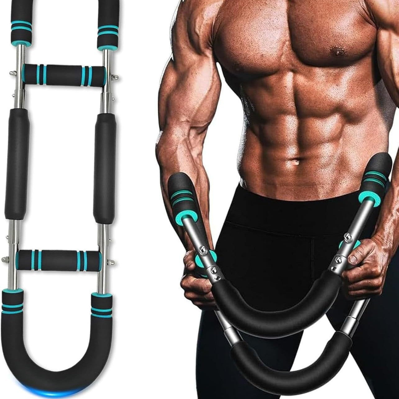 Multifunction Adjustable Arm Strength Device U-Shaped Chest Trainer