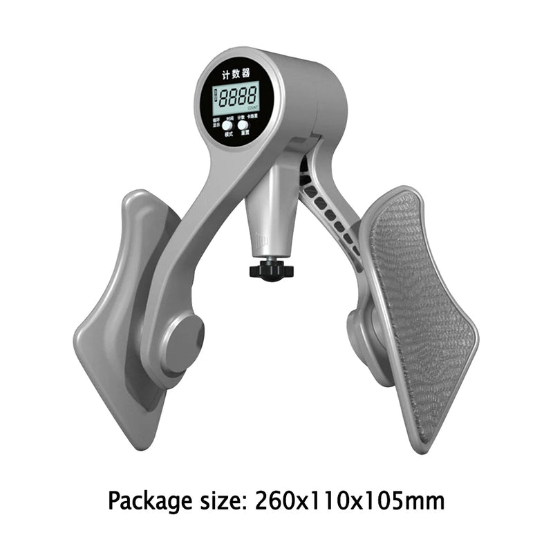 Digital Counter Hip Trainer Adjustable Inner Thigh Leg Exerciser
