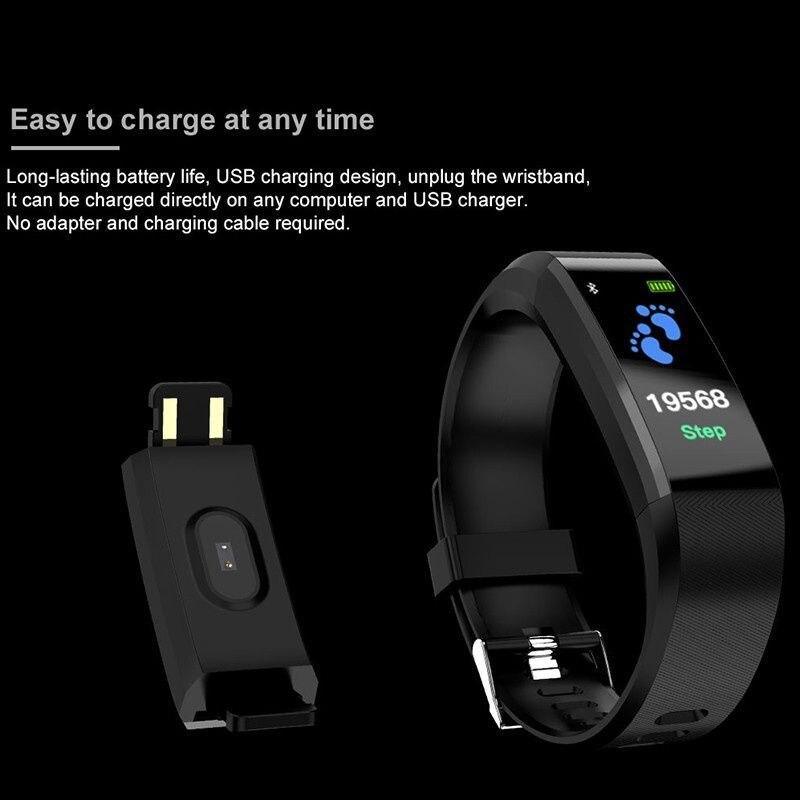 Smartwatch for Men Women Heart Rate Monitor Fitness Tracker