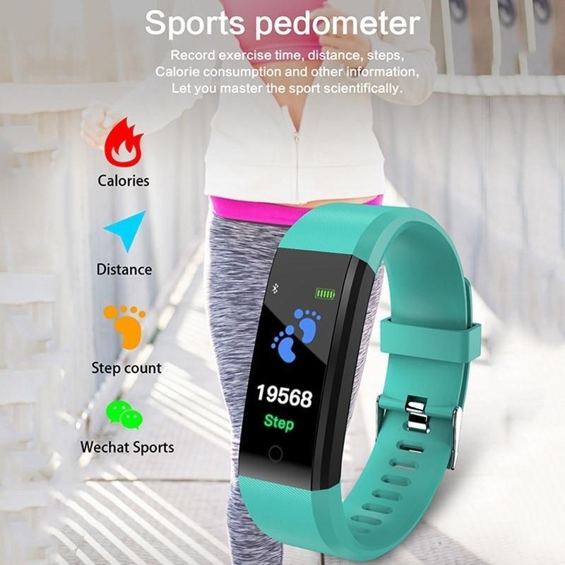 Smartwatch for Men Women Heart Rate Monitor Fitness Tracker