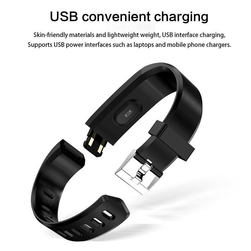Smartwatch for Men Women Heart Rate Monitor Fitness Tracker