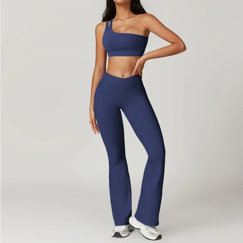 Women's Scrunch Butt Fitness Set Sexy Push-Up Workout Activewear
