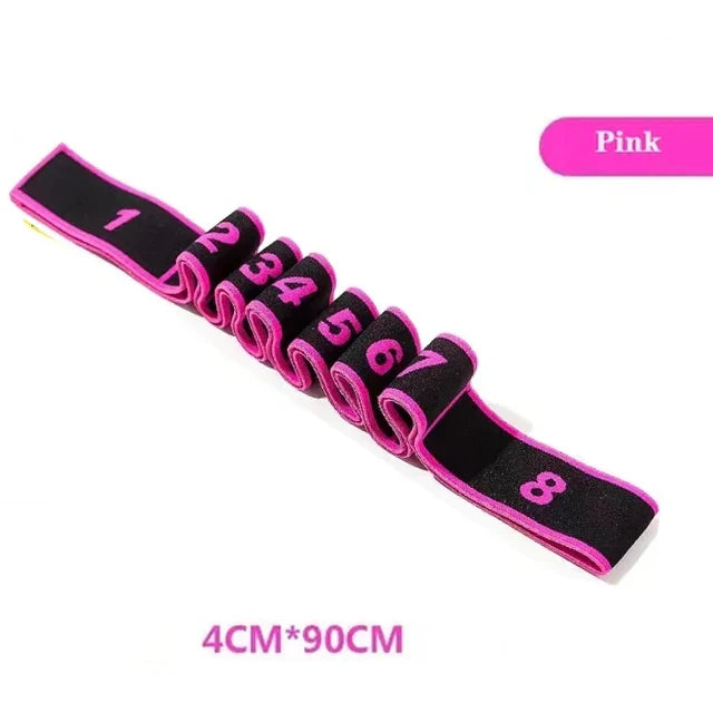 Yoga Elastic Stretch Belt 90cm Resistance Band for Pilates