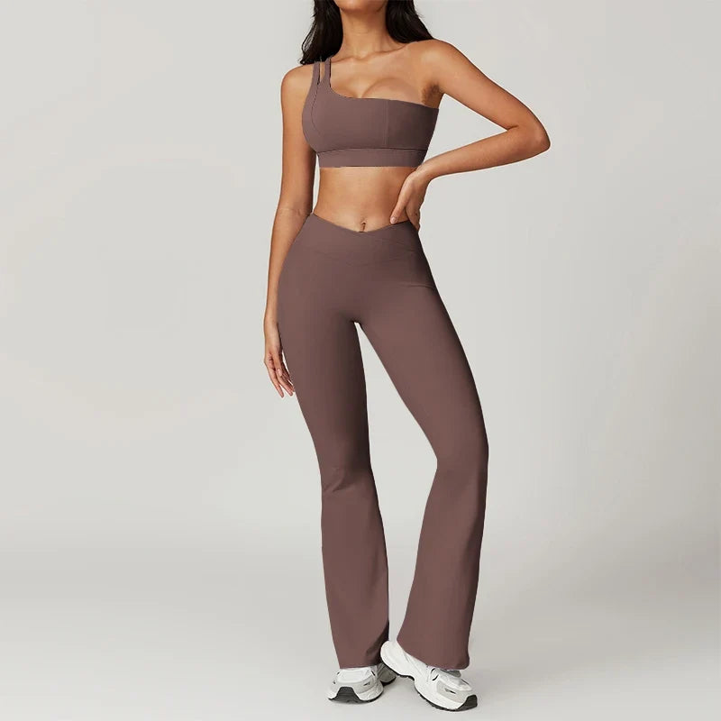 Women's Scrunch Butt Fitness Set Sexy Push-Up Workout Activewear