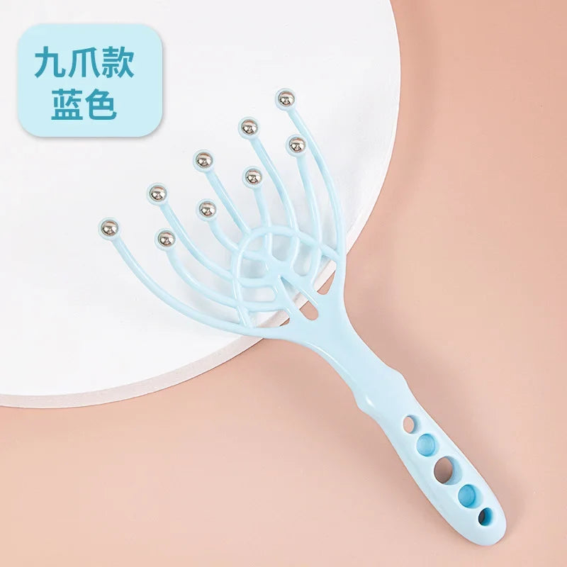 Nine Claw Scalp Massager Head Massage Comb Relaxation Tool