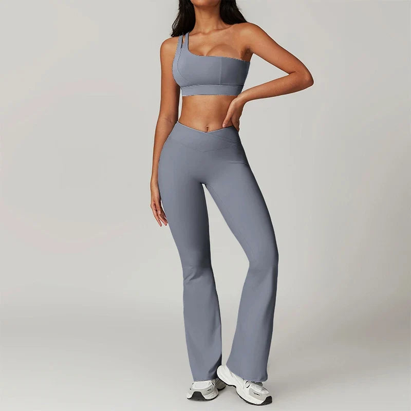 Women's Scrunch Butt Fitness Set Sexy Push-Up Workout Activewear