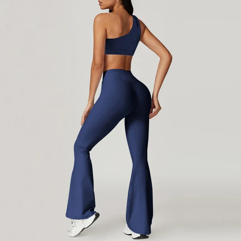 Women's Scrunch Butt Fitness Set Sexy Push-Up Workout Activewear