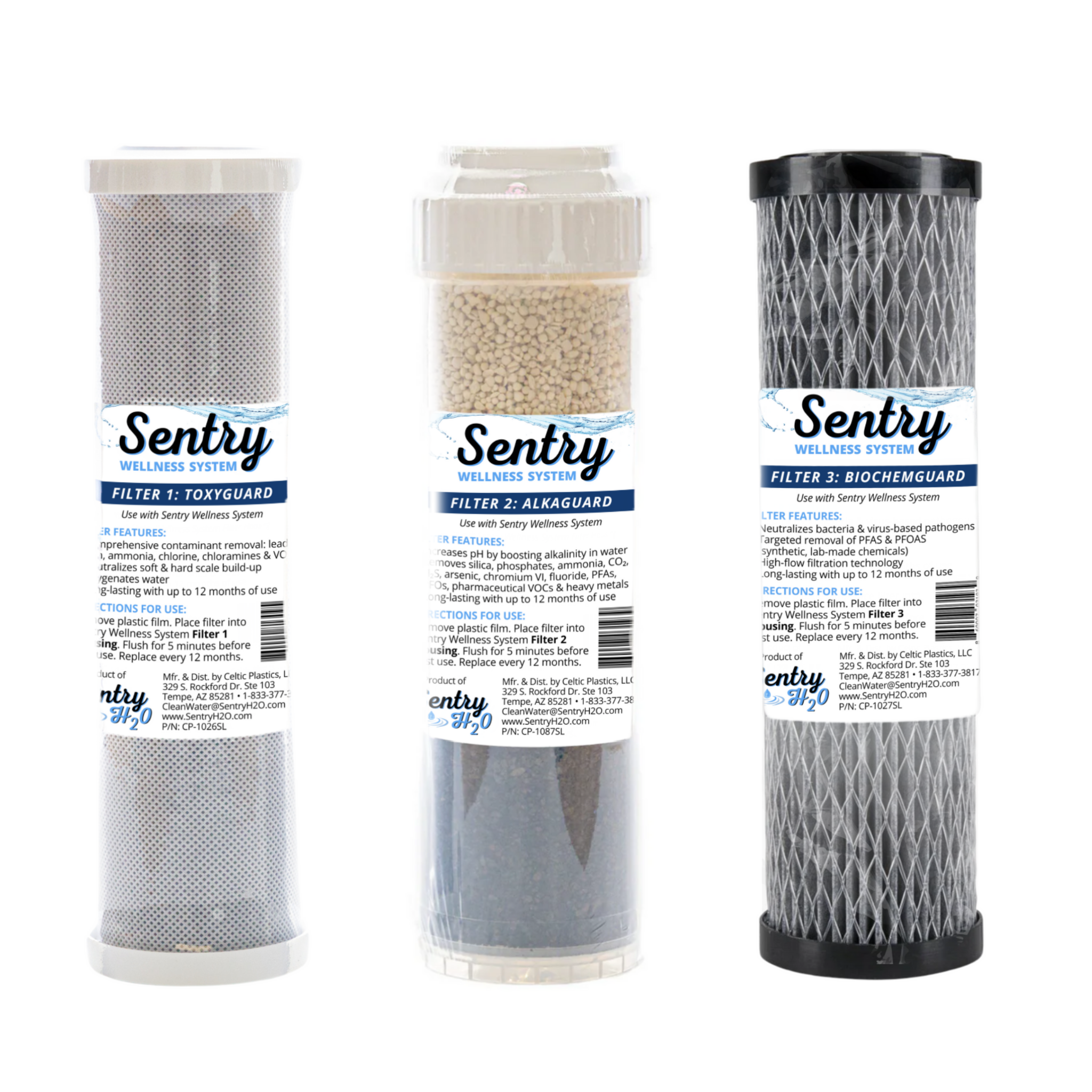 SENTRY WELLNESS SYSTEM REPLACEMENT FILTERS