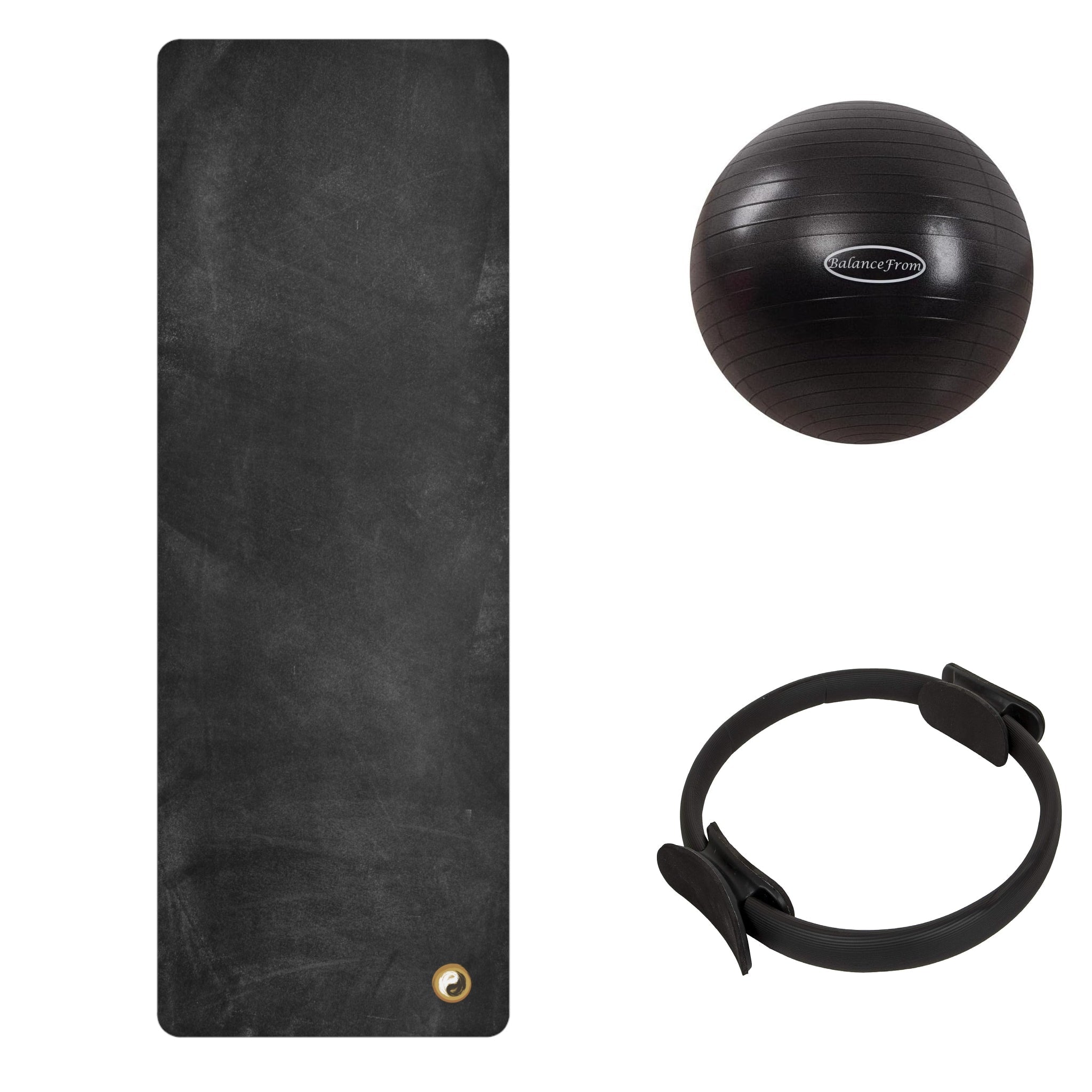 Studio Pilates Accessories Bundle Yoga Mat Ring Ball Set