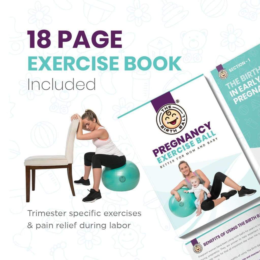 The Birth Ball Pregnancy Exercise Ball for Labor Support