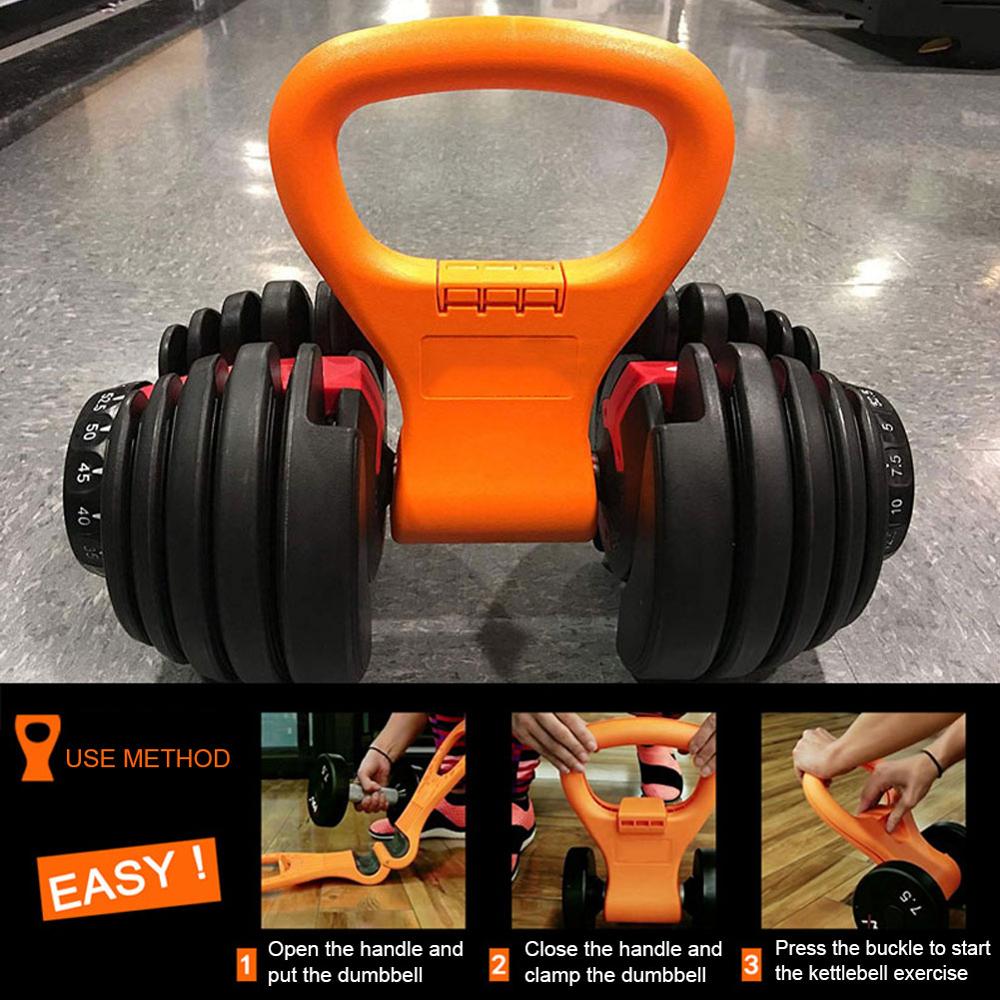Dumbbell Clip Training Handle – Portable Grip Accessory