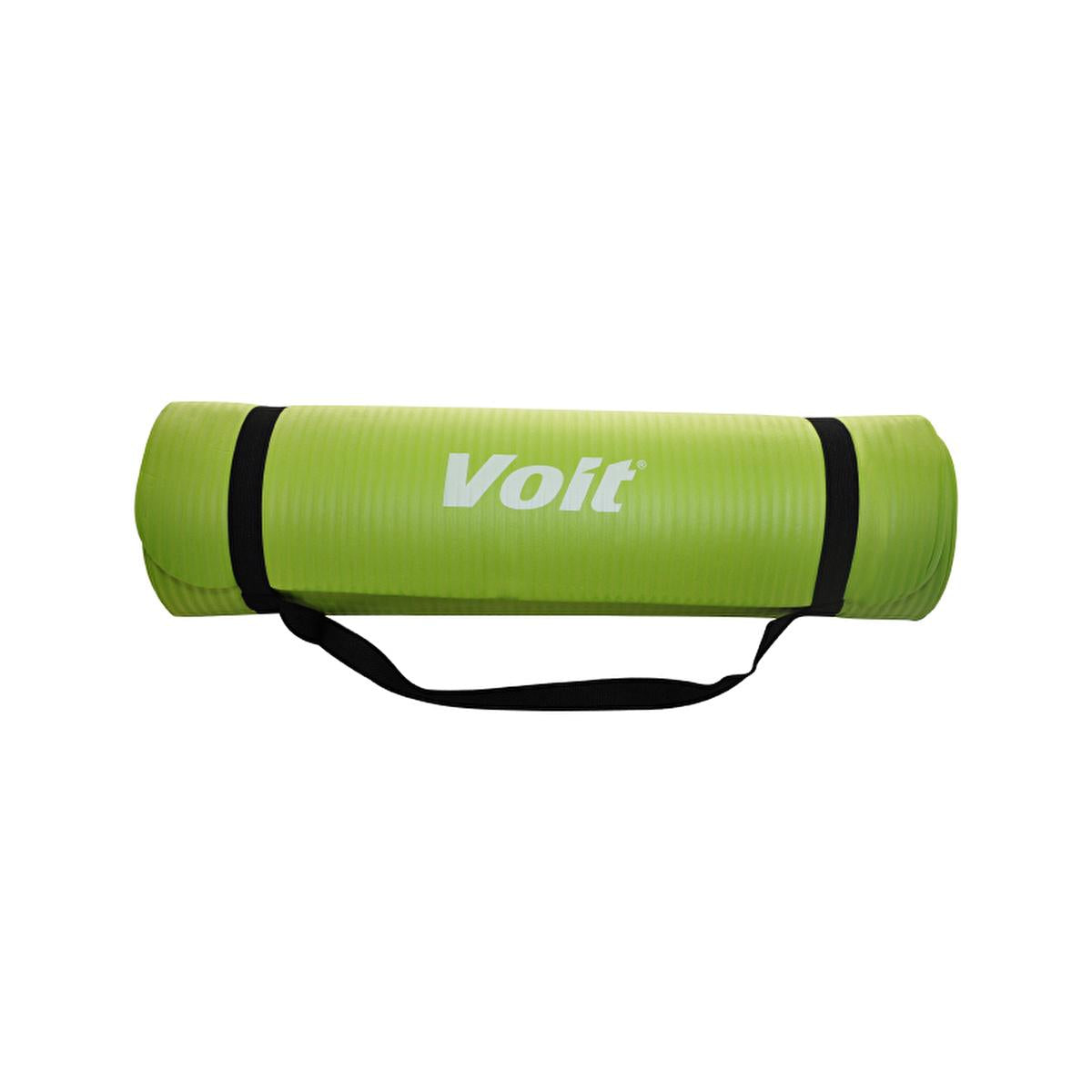 Voit Green NBR Yoga Mat 1cm Non-Slip Eco-Friendly Fitness