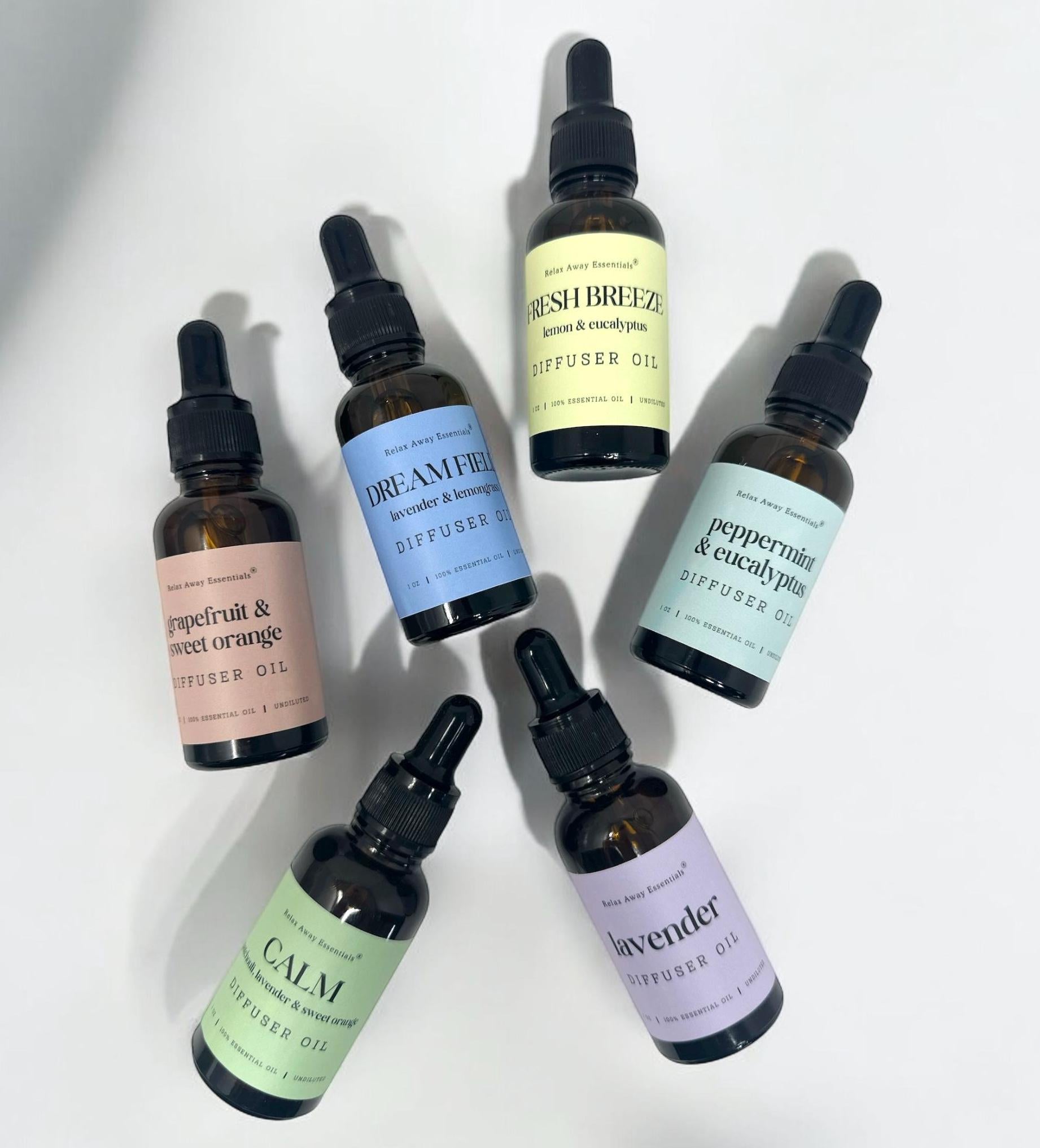 Aromatherapy Diffuser Oil Essential Oil Relaxing Spa Scent Blends