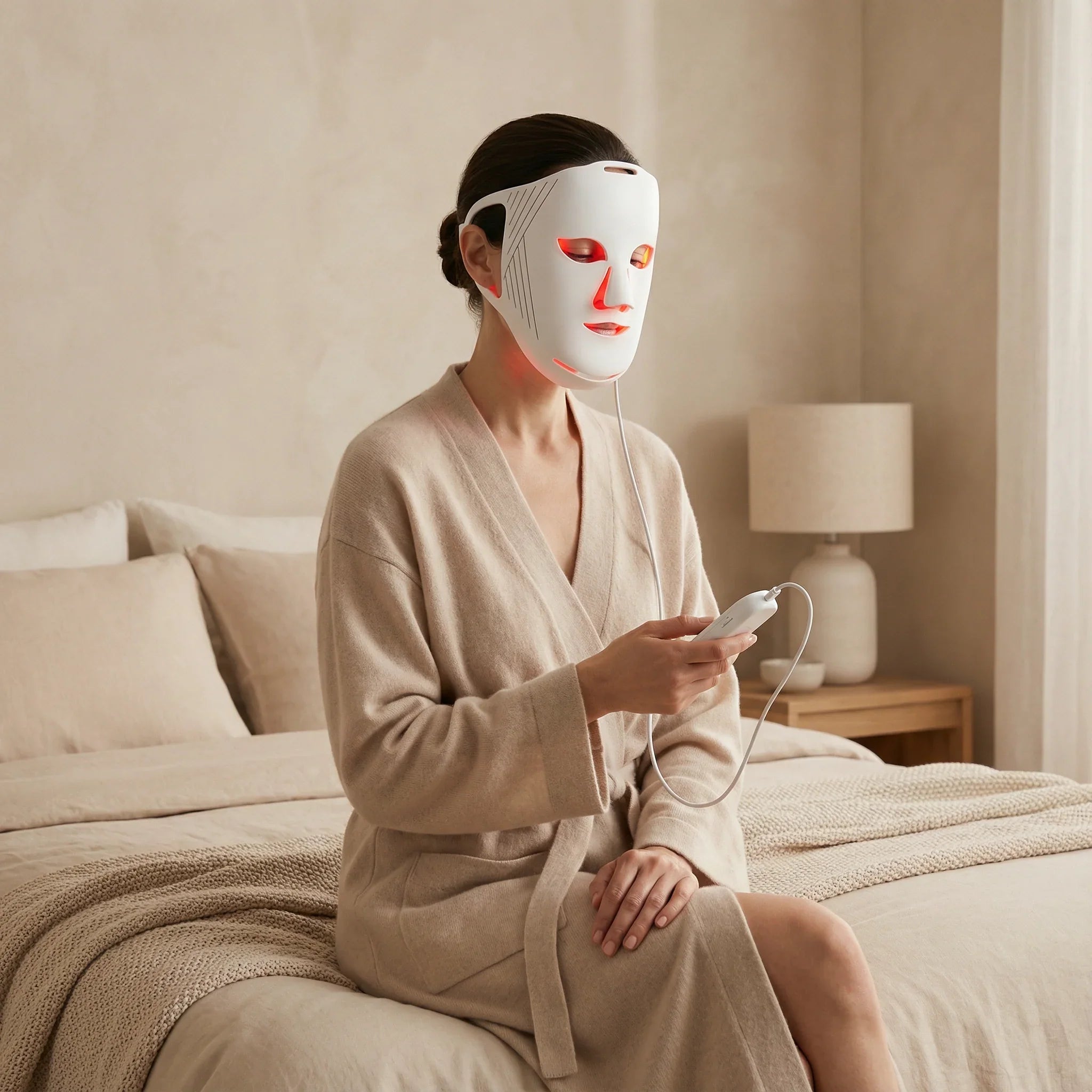 LED Red Light Therapy Face Mask