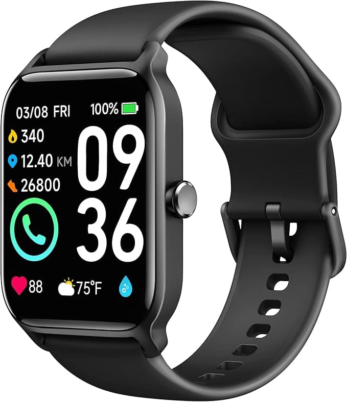Smart Watch Fitness Tracker Stylish Digital Wristwatch for Men Women
