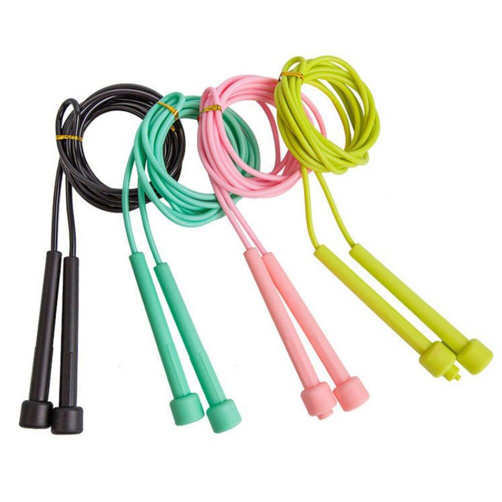 Adjustable Speed Jump Rope PVC Skipping Rope for Fitness Workouts